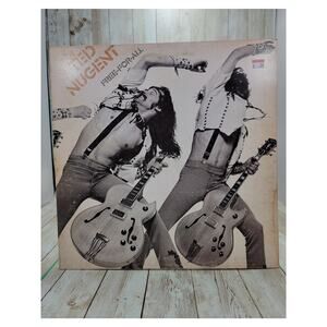 Ted Nugent Free-For-All Gatefold vinyl LP, 1976, Epic Records BL 34121